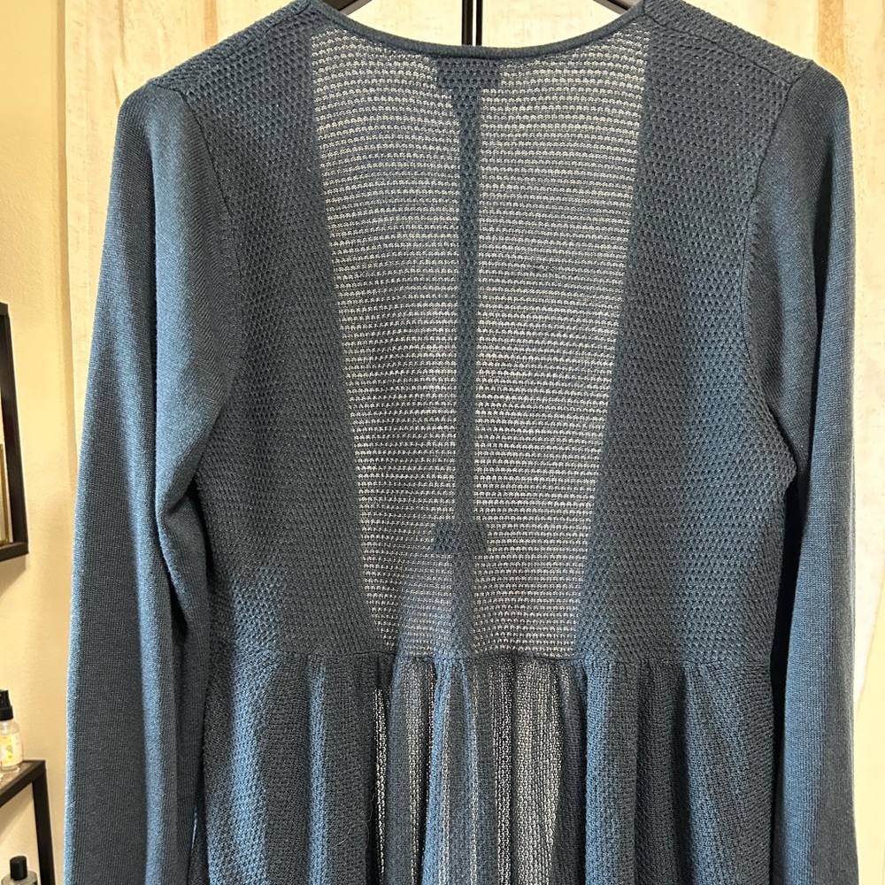 Torrid Navy Textured Knit Top